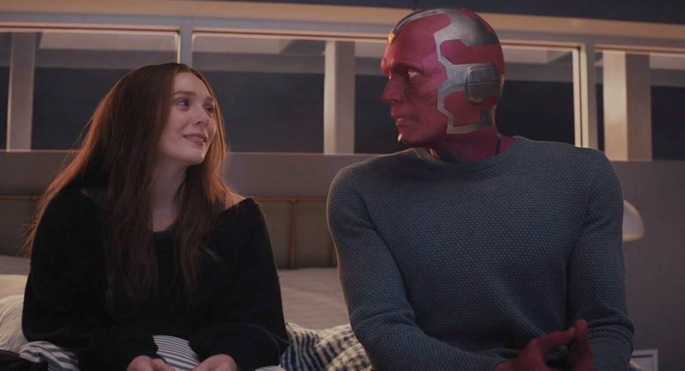 Wanda és Vízió a gyászról beszélnek