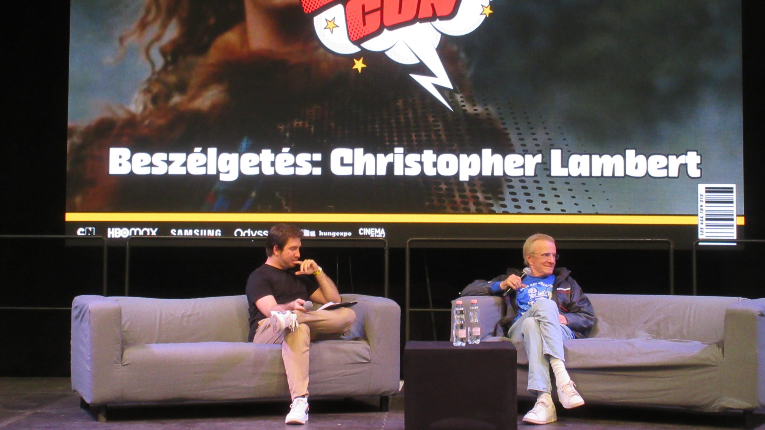 Christopher Lambert a Budapest Comic Con-on