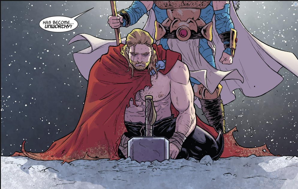 Thor Odinson méltatlan lett a Mjölnirre
