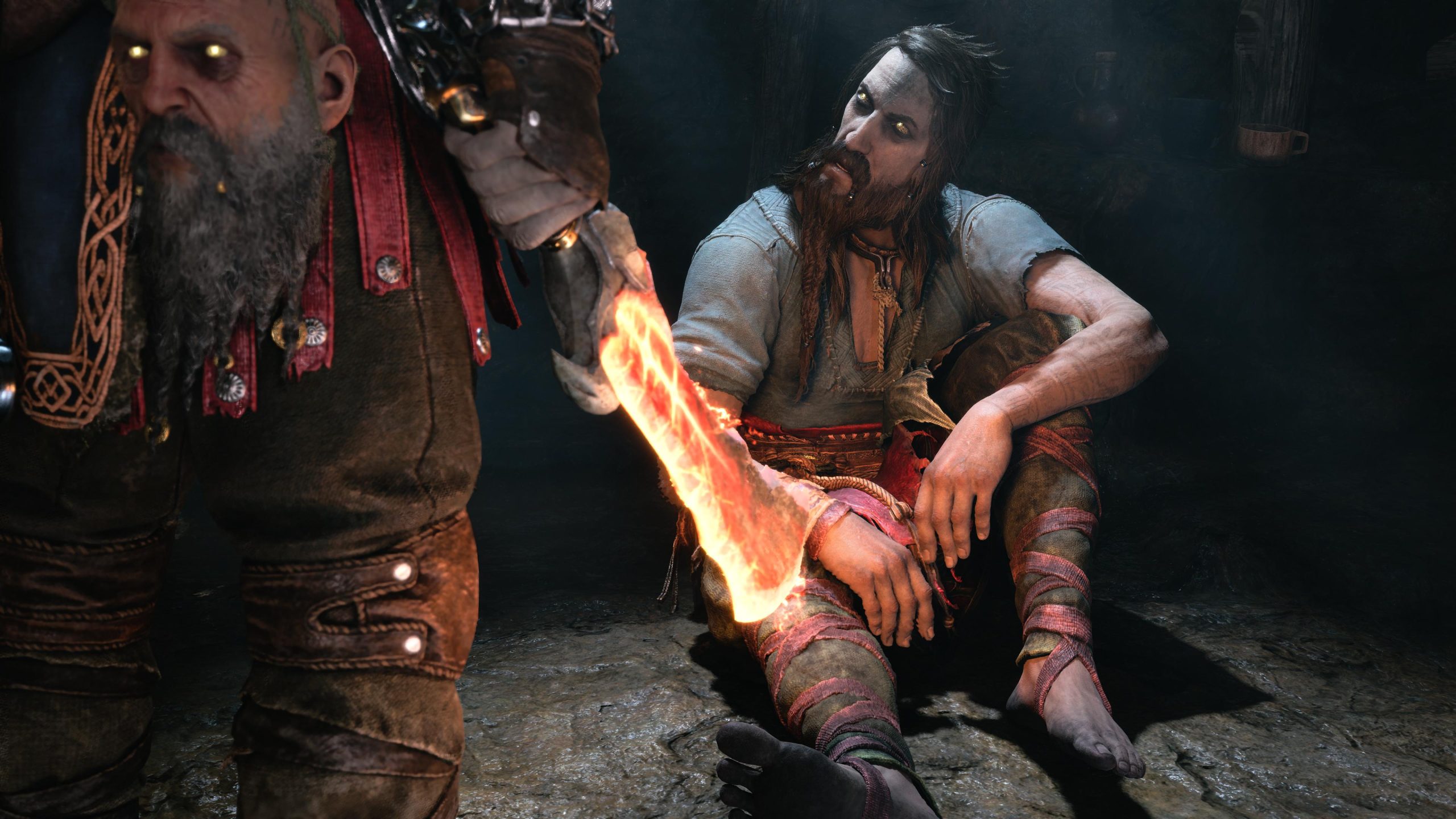 Kratos és Tye a God of War Ragnarökben