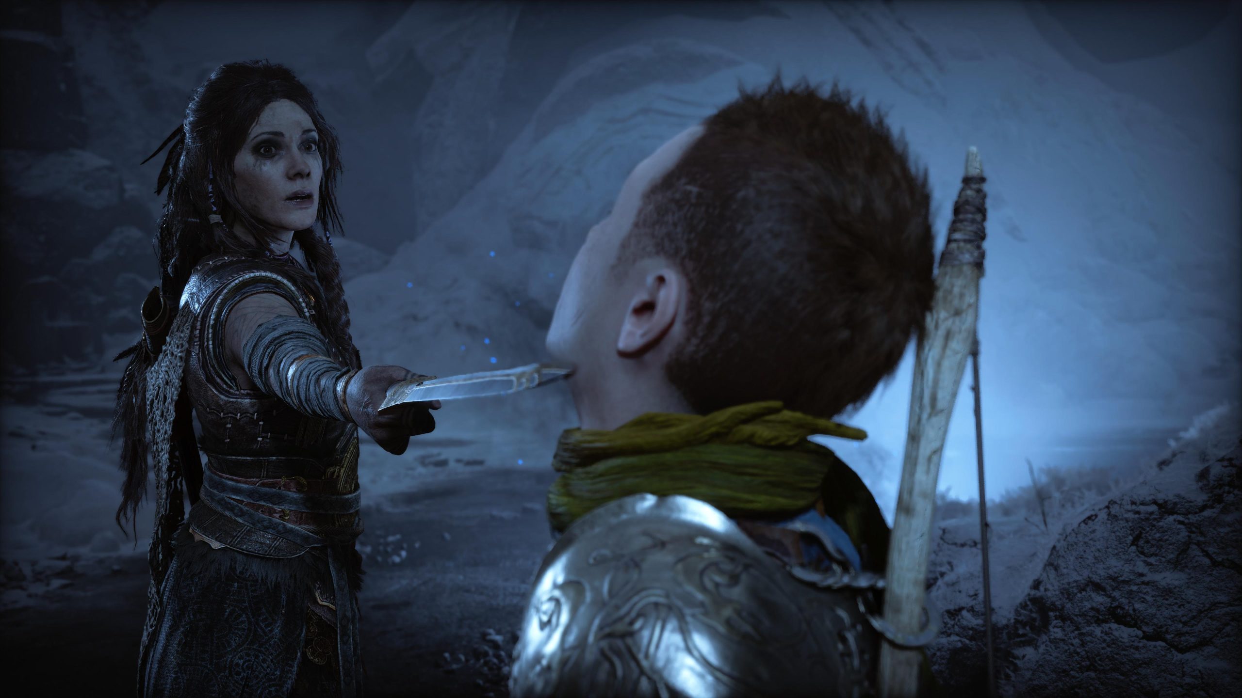 Freya és Atreus a God of War Ragnarökben