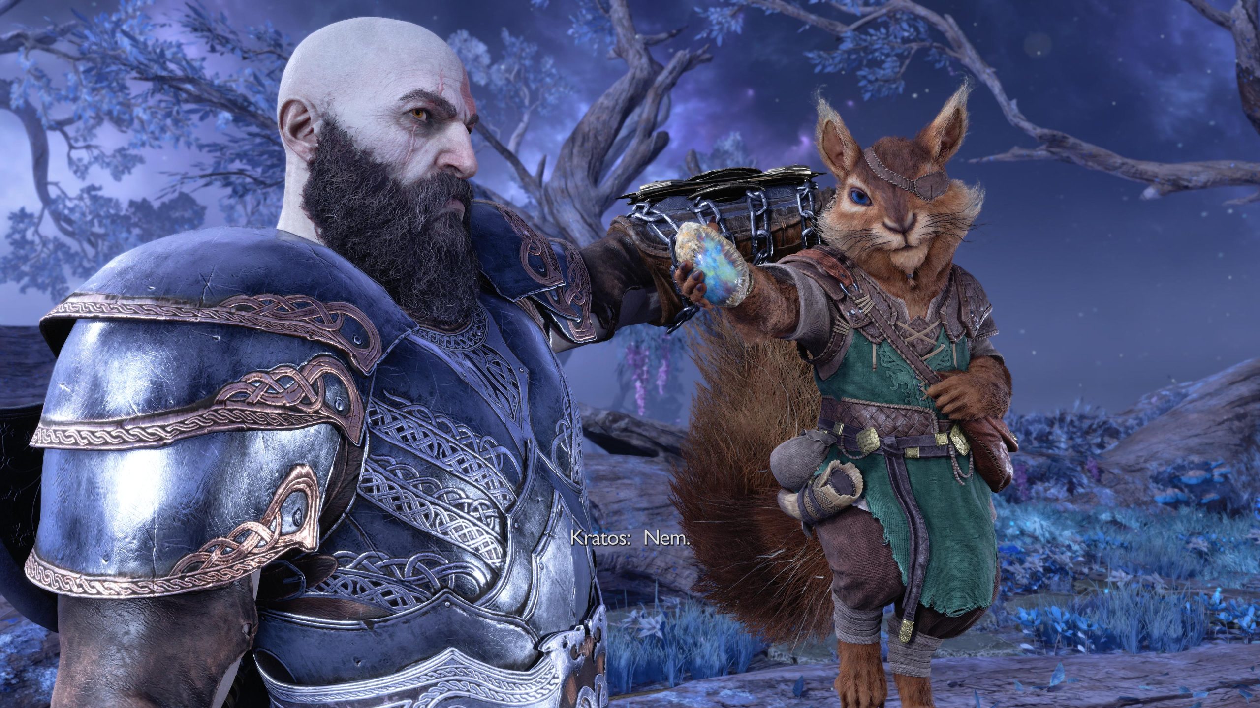 Ratataskr a God of War Ragnarökben