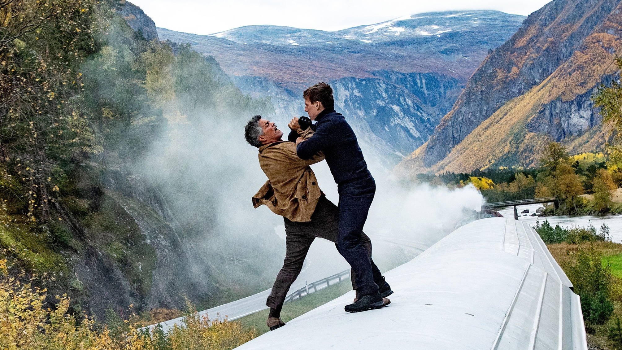 Esai Morales - Gabriel & Tom Cruise - Ethan Hunt - Mission: Impossible 7