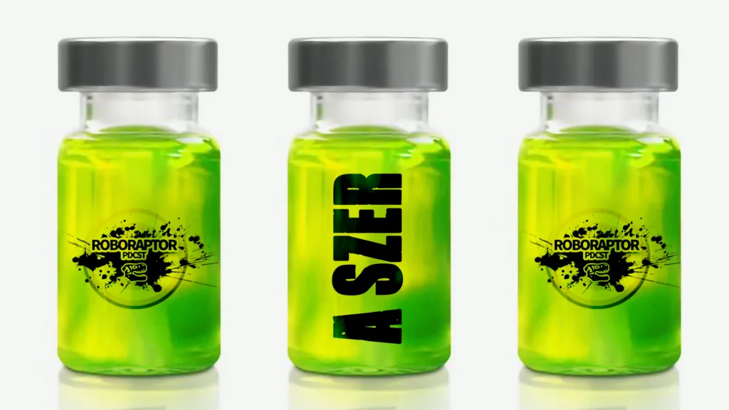 A szer podcast borító