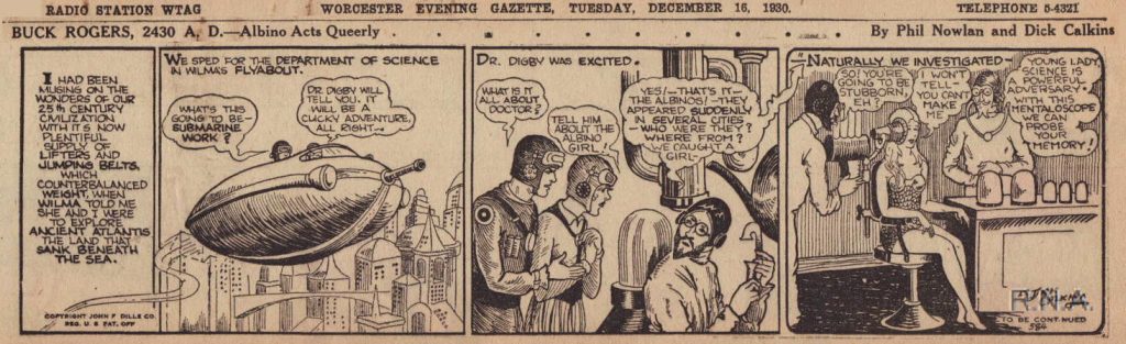 Buck Rogers képregénycsík 1930-ból