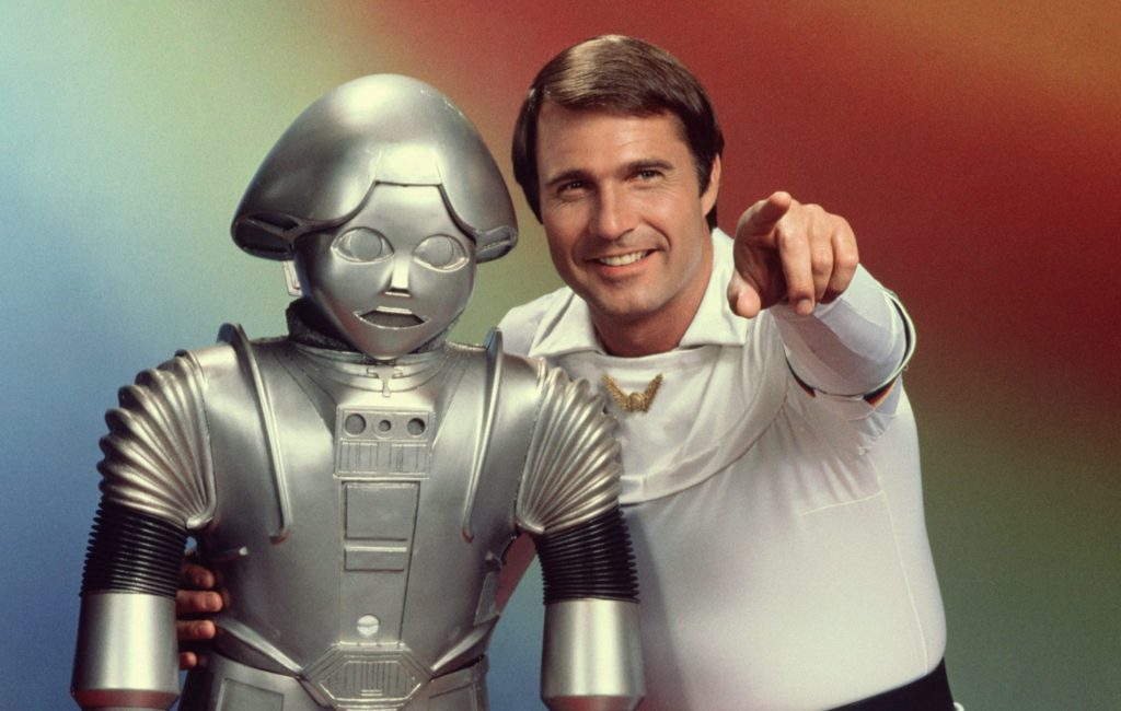 Buck Rogers és Twiki a robot