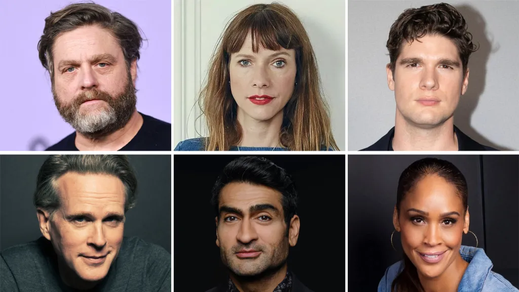 Zach Galifianakis, Dolly Wells, Spencer House, Nikki Crawford, Kumail Nanjiani & Cary Elwes